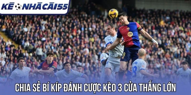 Chia sẻ bí kíp đánh cược kèo 3 cửa thắng lớn